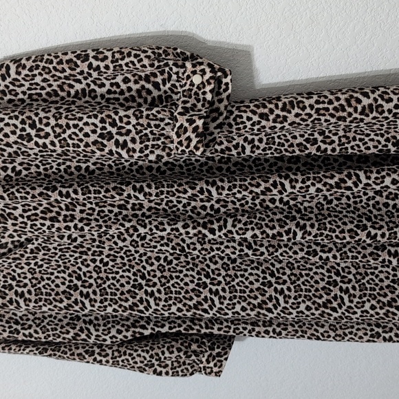 Asos Design Leopard Print Women's Maternity Tent Dress Size 10 - Picture 7 of 10